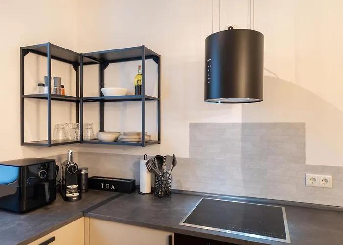 Modernes Augusta Am Rhein, Vollausgestattet, Ruhig Und Verkehrsgünstig Gelegen Apartamento *